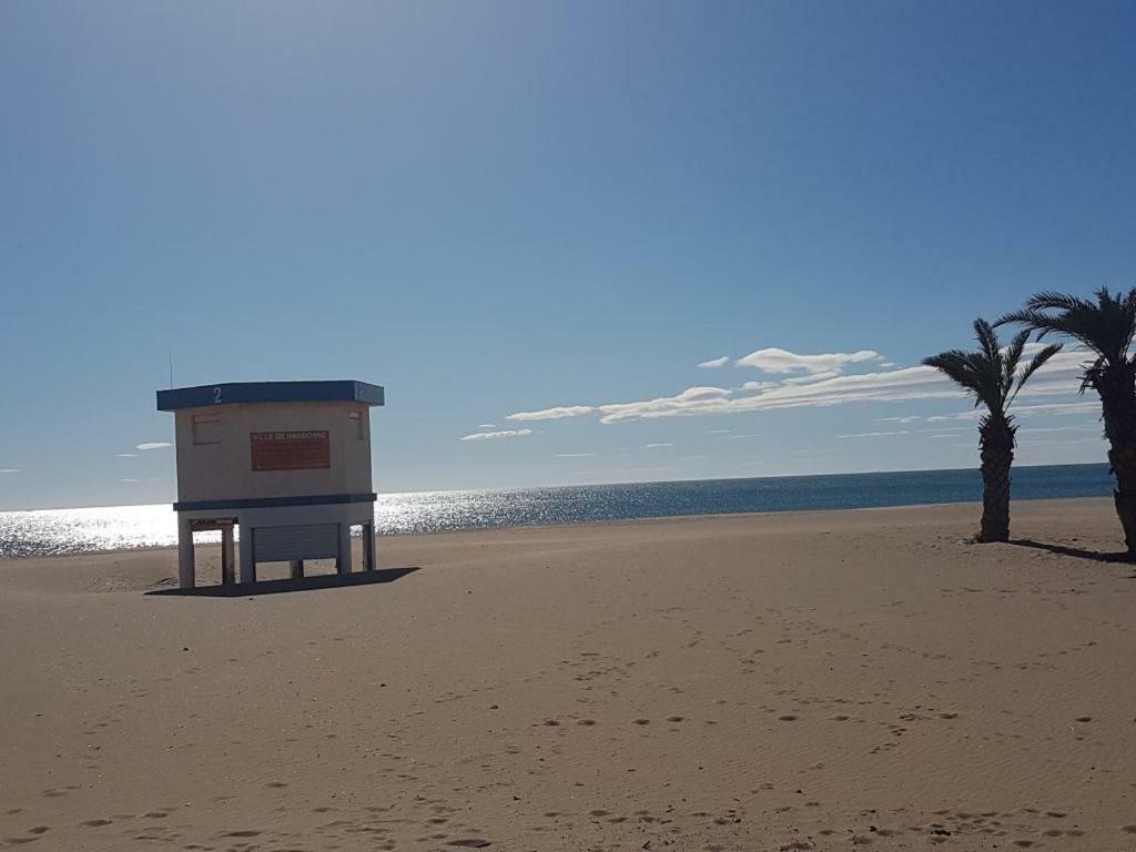 T3 Vue Mer Et Plage, Avec Wifi Et Parking Saint-Pierre-la-Mer  Eksteriør billede